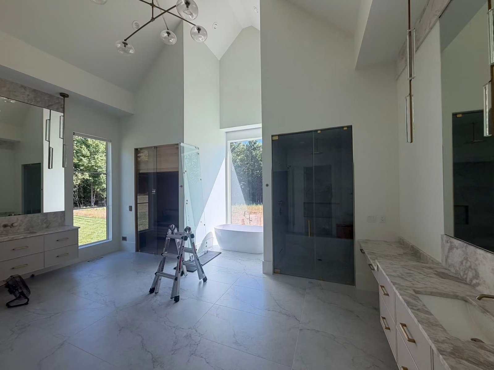 Custom glass project by Maven Glass