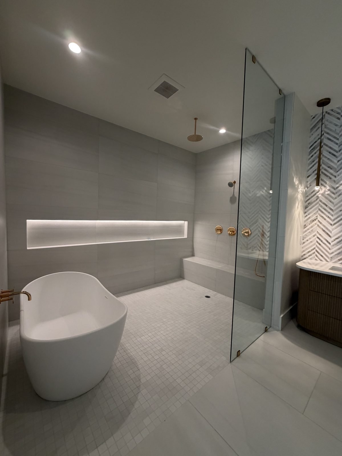 Custom glass project by Maven Glass