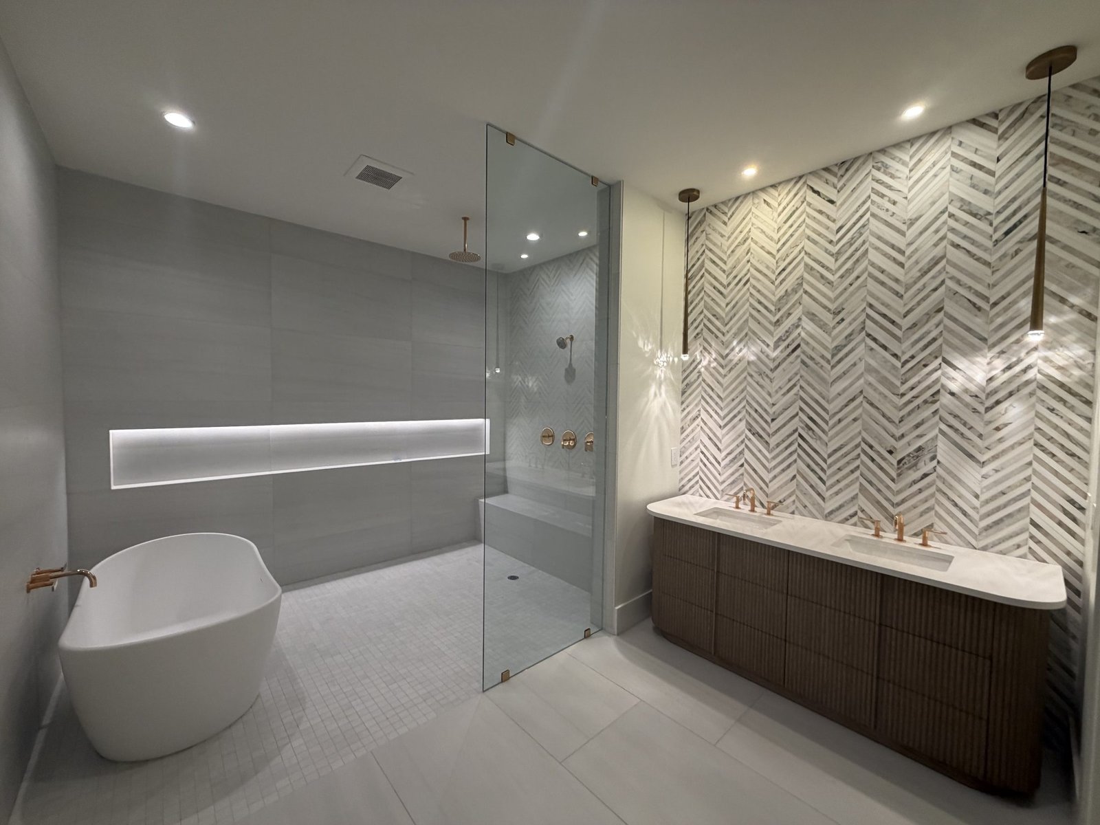 Custom glass project by Maven Glass