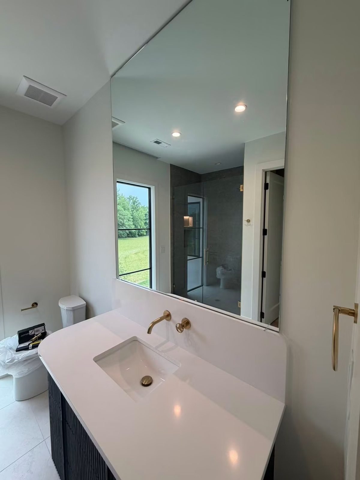 Custom glass project by Maven Glass