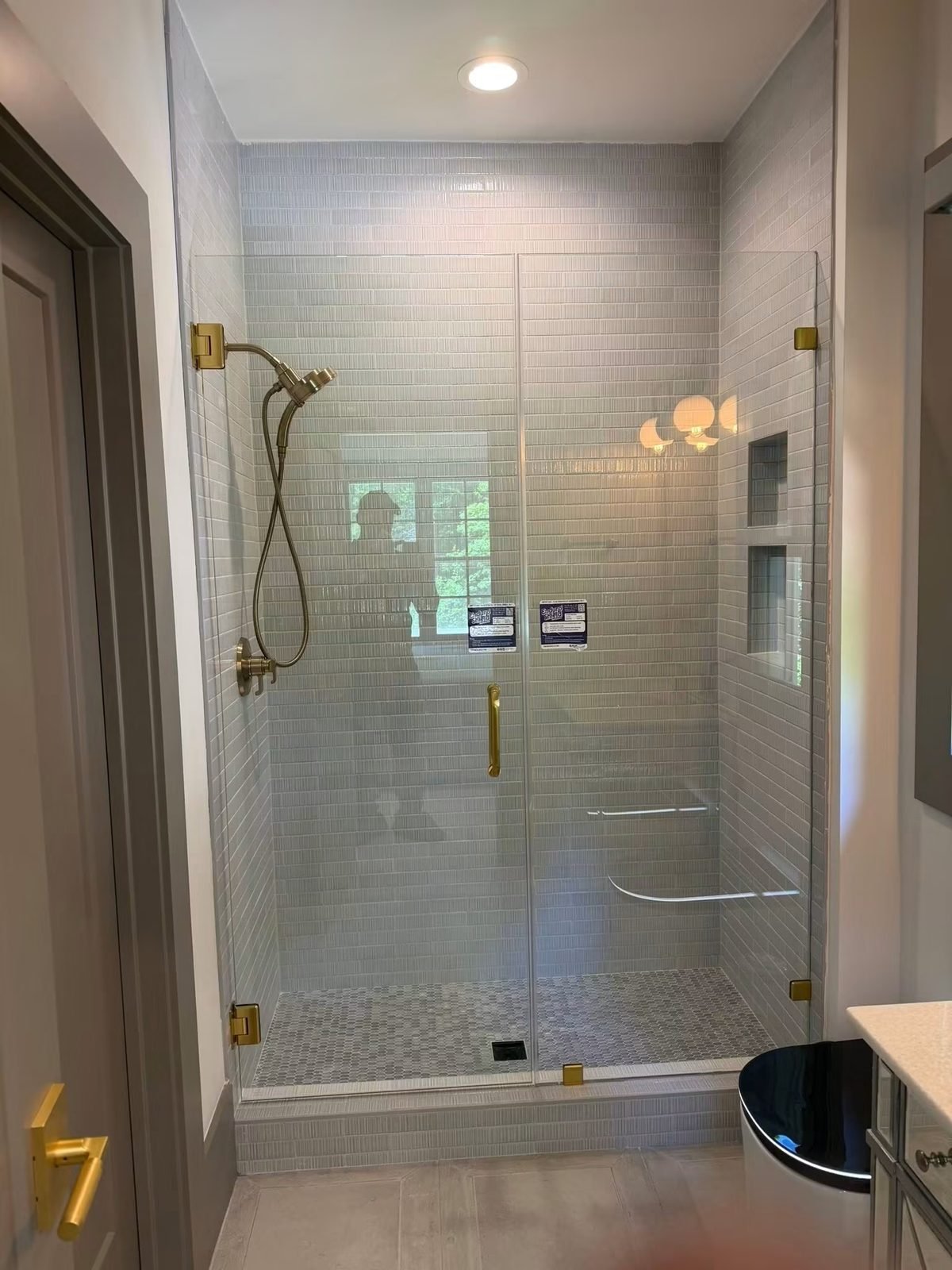 Custom glass project by Maven Glass