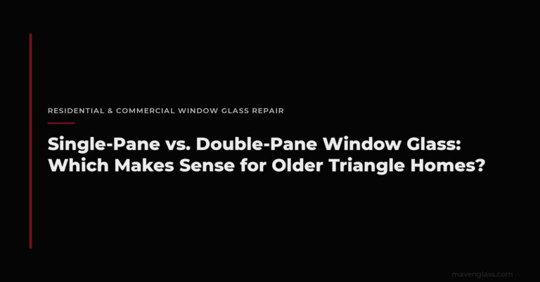 Single Pane vs Double Pane Window Replacement Guide