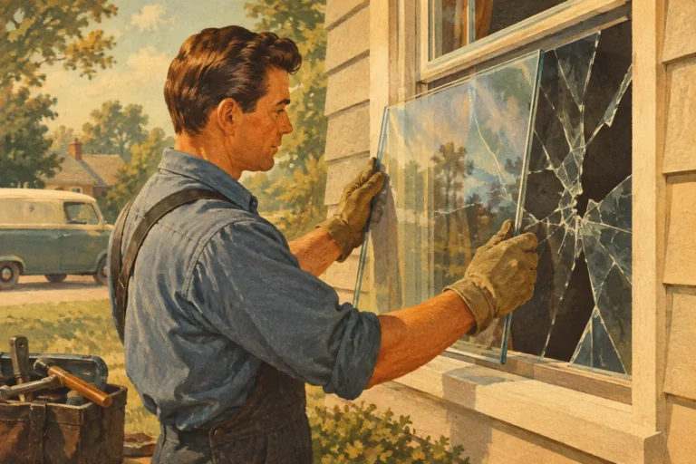 Broken Window Glass Repair Done Right, Fast
