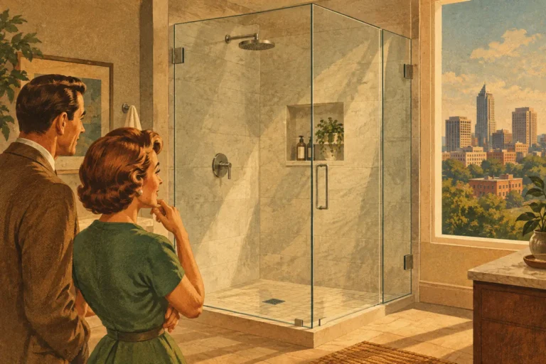 Choosing a Frameless Shower Enclosure in Raleigh, NC