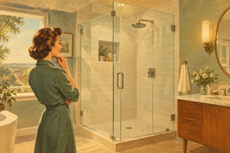 Frameless Shower Doors Cary NC for Remodels