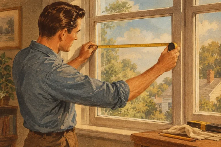 Measure Replacement Window Panes Accurately
