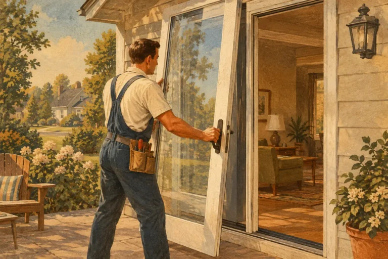 Tempered Glass Door Replacement for Cary Homes